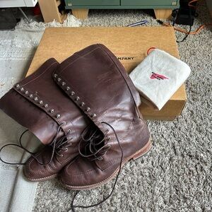 Red Wing Gloria Lace Up Boots Size 10
